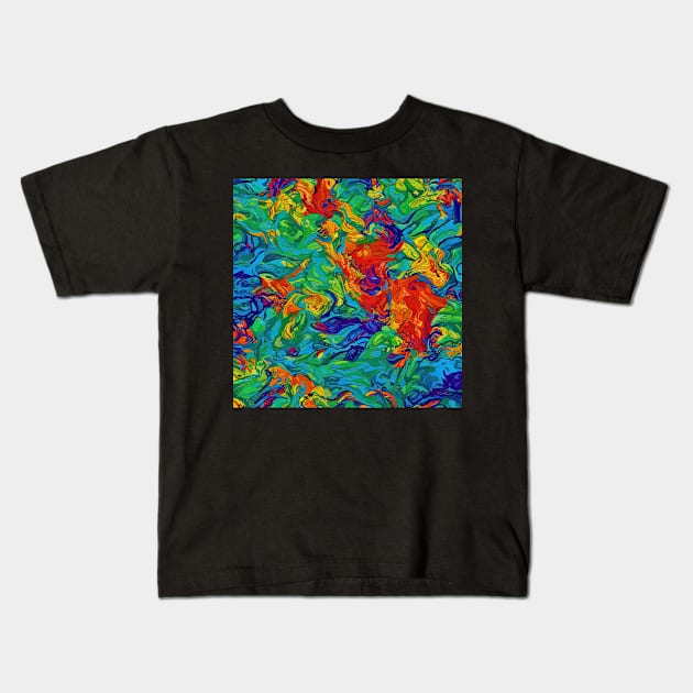 omg pattern abstract Kids T-Shirt by OMG_PatternAbstractBackground